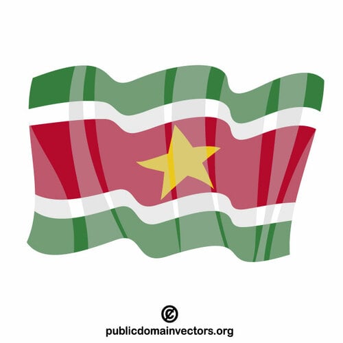 علم جمهورية سورينام