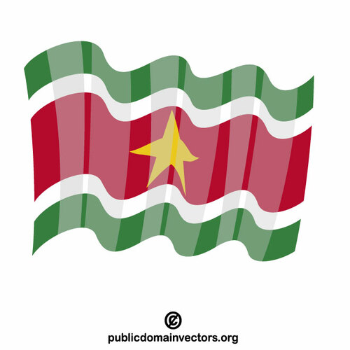 Flagge von Suriname