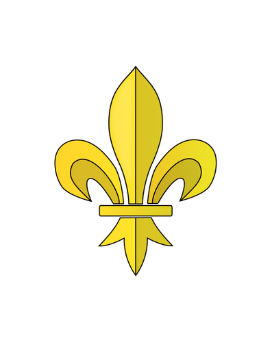 Immagine della versione francese canadese della Fleur de Lys