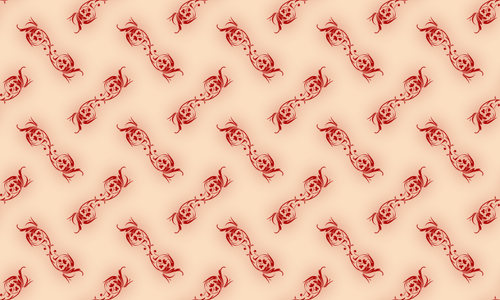 Red leaves on a wallpaper