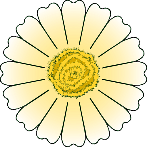 ClipArt vettoriali di petali di Margherita