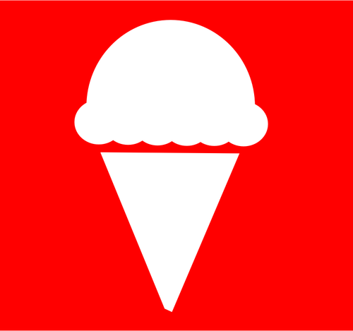 גרפיקה וקטורית סמל גלידה