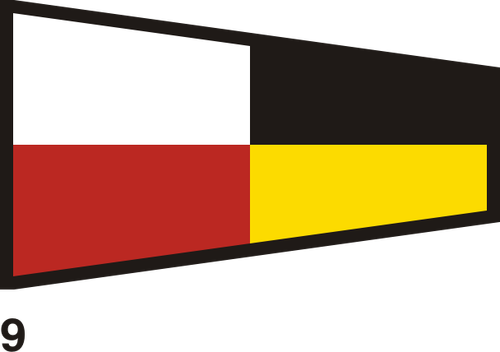 Bandiera Nautica colorata