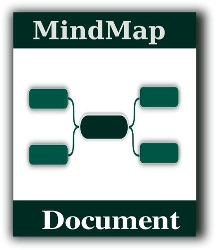 Mindmap 아이콘 벡터 그래픽