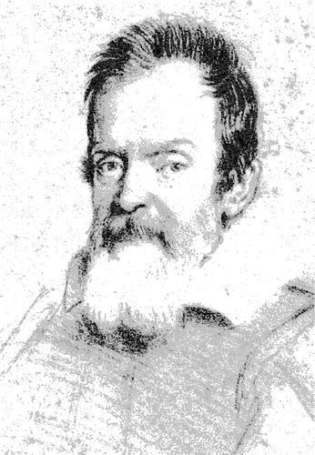 Galileo Galilei vektor image