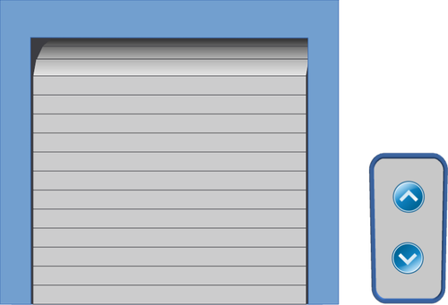 Дверь гаража и пульт дистанционного управления