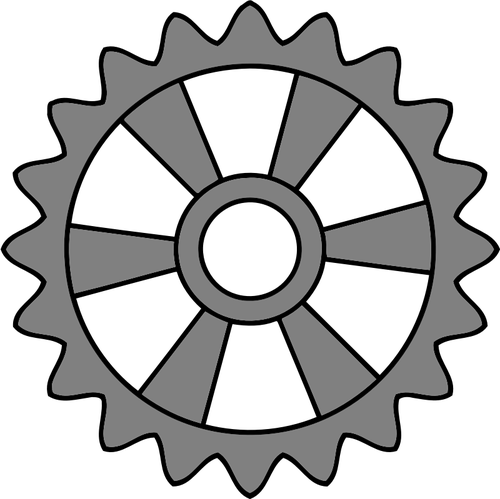 Радиальная спицы cog