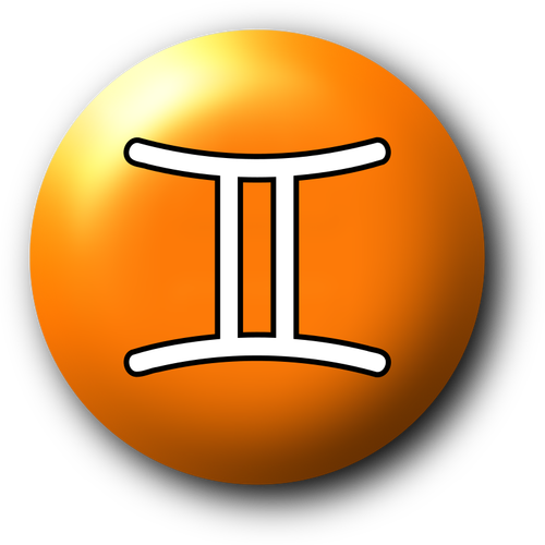 Orange Gemini simbol