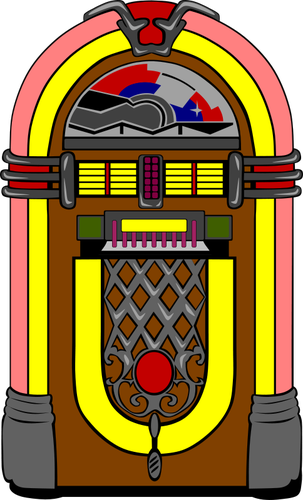 Vektor-Jukebox-Bild