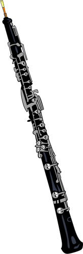 Vector graphics of oboe