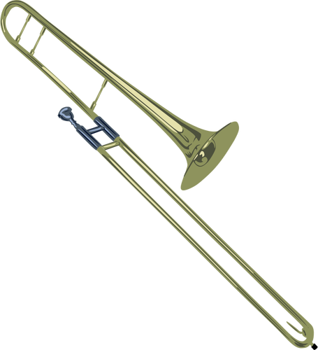 Vector afbeelding van trombone