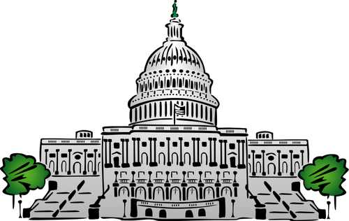 US Capitol Building Vector