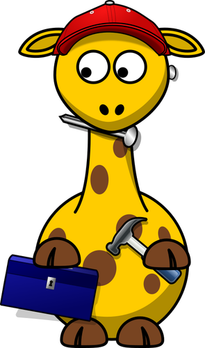 Girafe avec tollbox