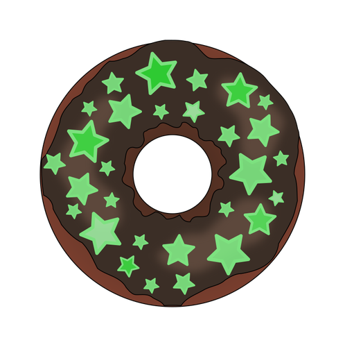 Donat dengan bintang