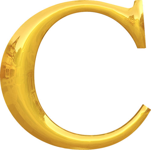 Gold C Typografie