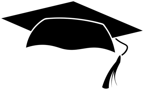 Graduation Cap silhouette