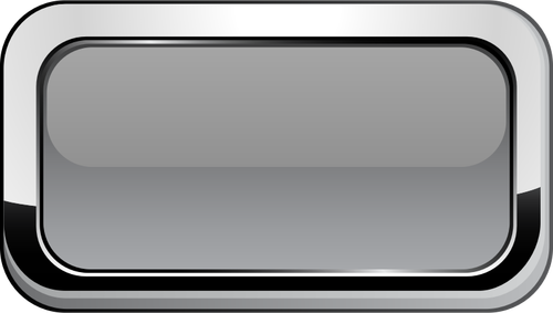 두꺼운 회색 사각형 테두리 단추 벡터 그래픽