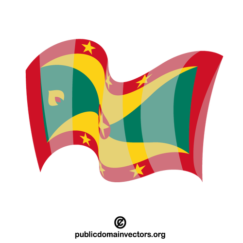 Vektor bendera Grenada