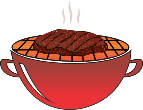 Grilled steak