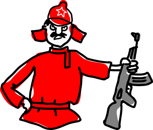 Puna-armeijan sotilas