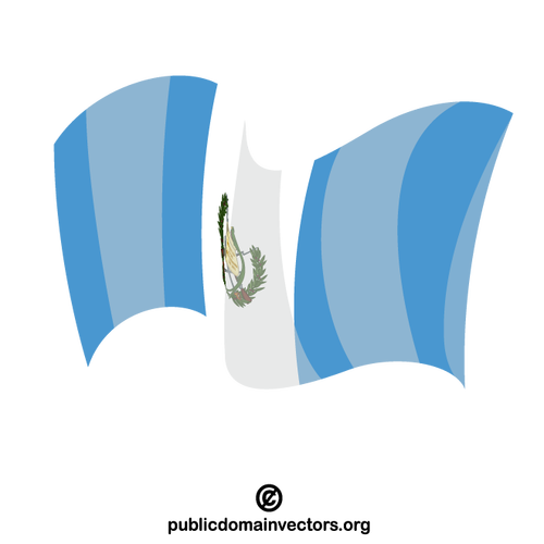 Drapeau de la République du Guatemala