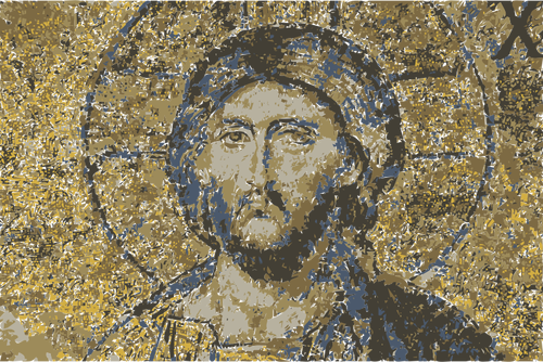 Hagia Sophia mosaikk av Jesus Kristus