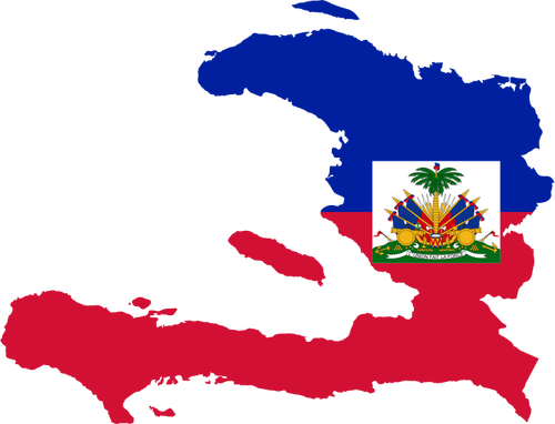 Haiti pe diagramă geografică