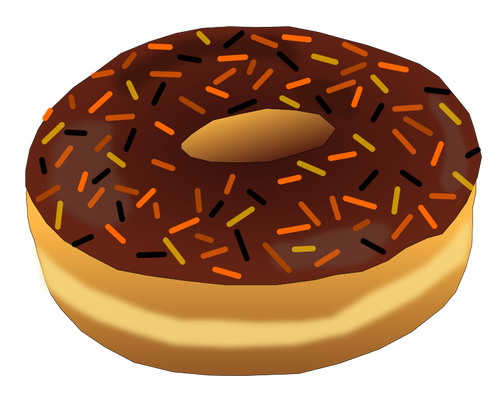 Chocolate donut