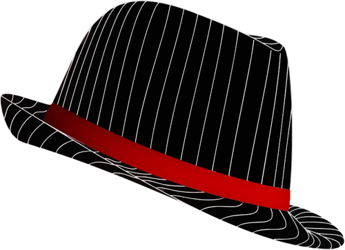 Sombrero de rayas