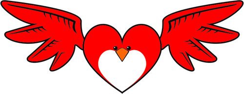 Sydän lintu