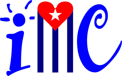 Miluji Cuba libre znamení vektorové grafiky