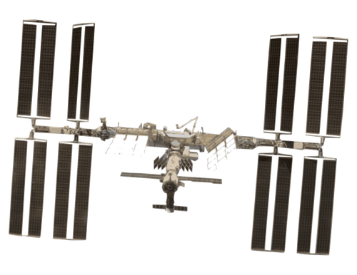 Международной космической станции photorealistivc векторной графики