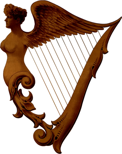 Irsk harpe