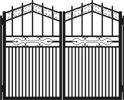 Gate silhouet