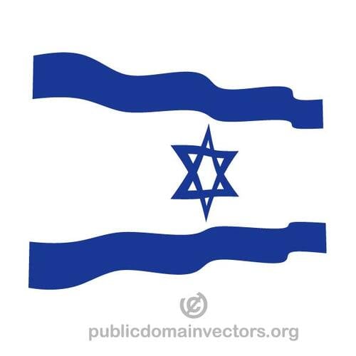 Israelin aaltoileva lippu