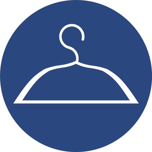 Kleiderschrank-Vektor-Symbol