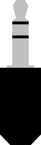 Аудио разъем векторное изображение