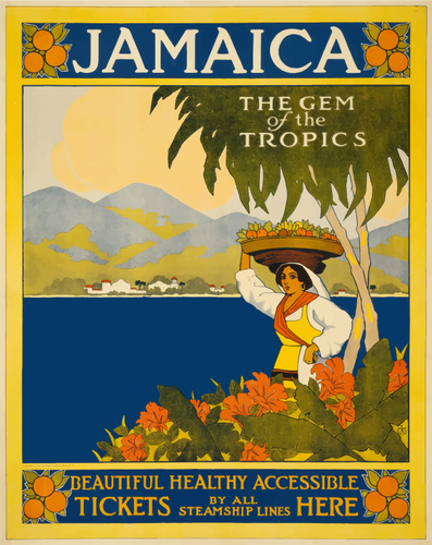 Poster jamaican turistice