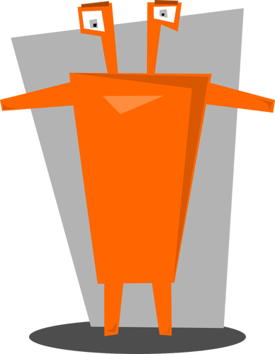 Immagine di arancia comodino umanoide