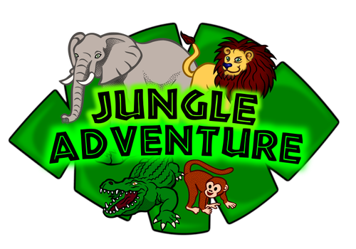 Clipart Jungle Adventure Kids Club logo