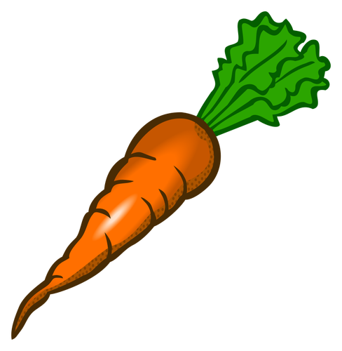 Jus de carotte orange