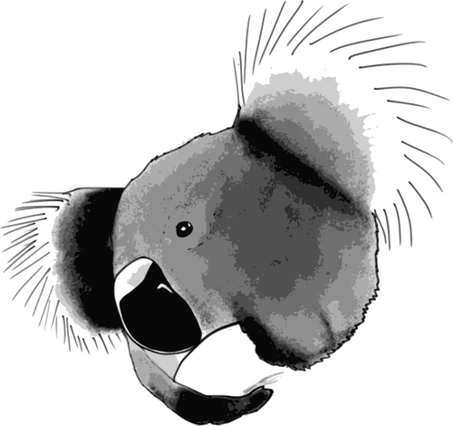 Clip art of koala bear