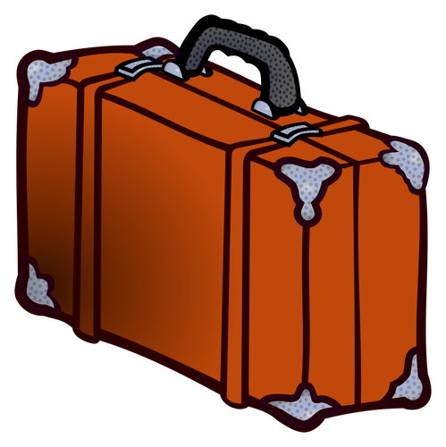 革のスーツケース