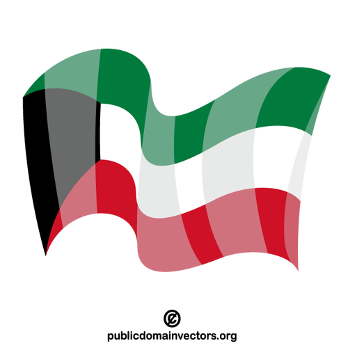 De staatsvlag van Koeweit