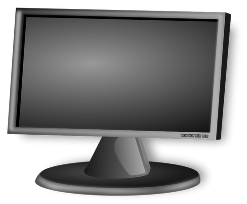 LCD tęcza wektor rysunek
