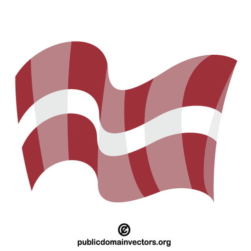 Łotewska flaga państwowa