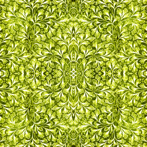 Grønne vintage mønster