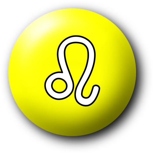 Round Leo symbol
