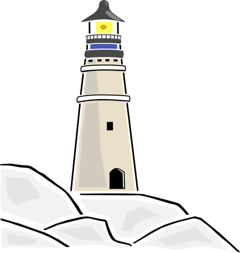Lighthouse vector afbeelding