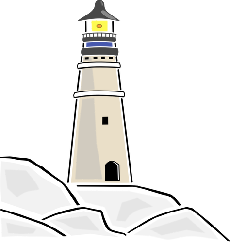 Immagine vettoriale del Faro